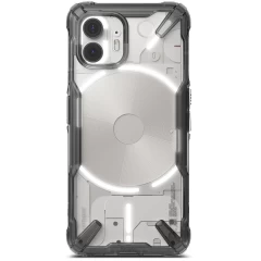 Nothing Phone (2) case transparent gray RINGKE FUSION X