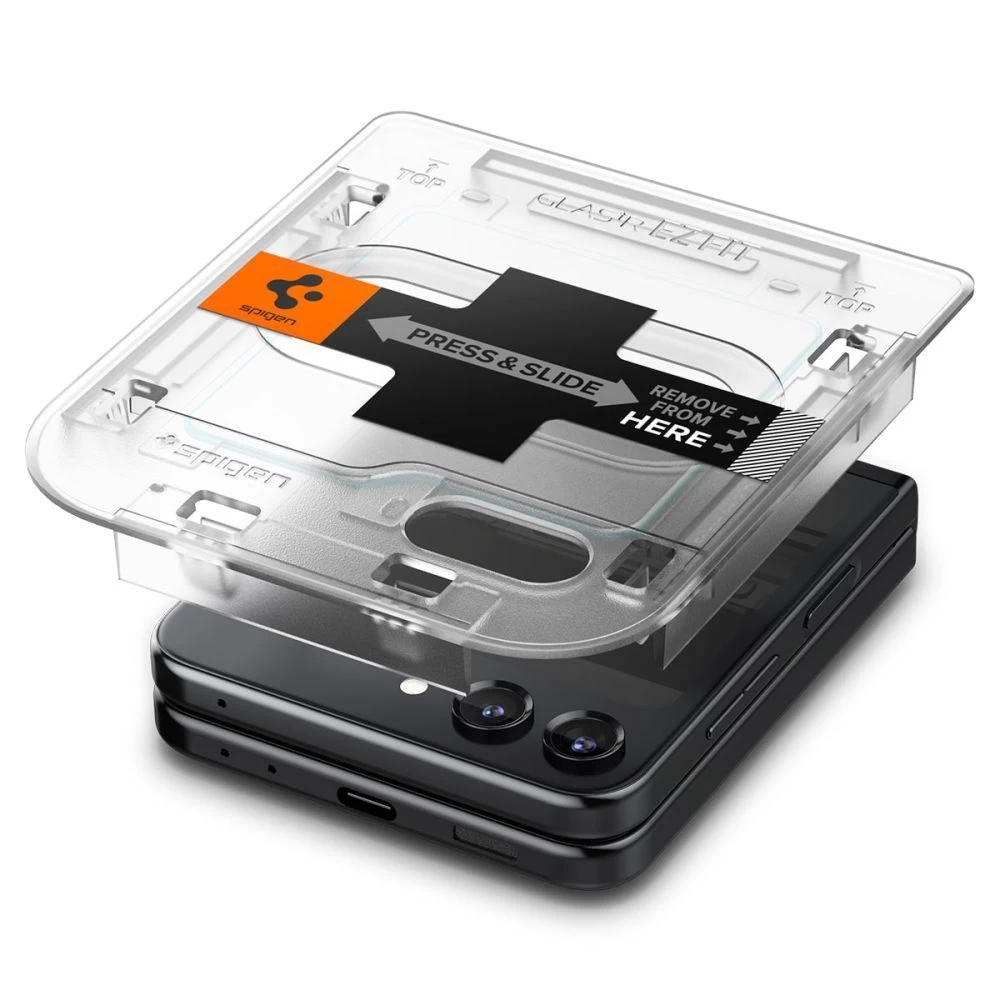 Samsung Galaxy Z Flip 5 panssarilasi  SPIGEN GLAS.TR ”EZ FIT” 2-PACK