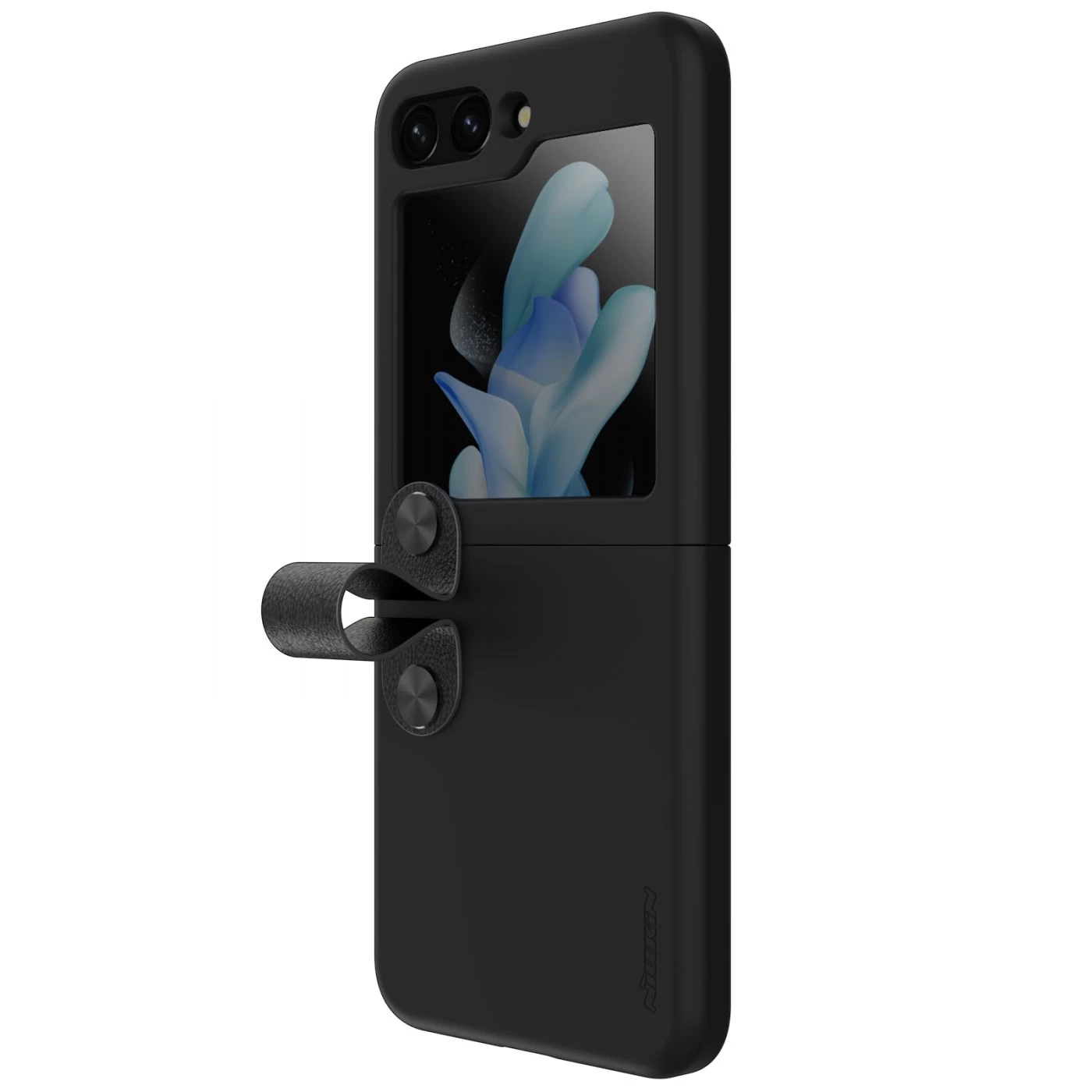 Samsung Galaxy Z Flip 5 suojakuori musta NILLKIN FLEX FLIP