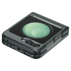 Samsung Galaxy Z Flip 5 vāciņš zaļš SPIGEN TOUGH ARMOR PRO