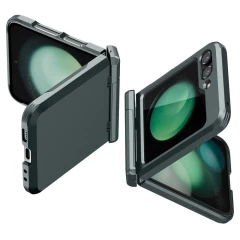 Samsung Galaxy Z Flip 5 vāciņš zaļš SPIGEN TOUGH ARMOR PRO