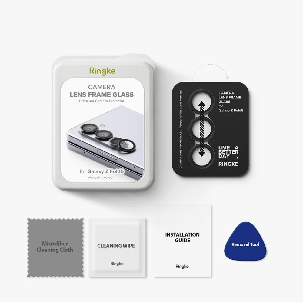Samsung Galaxy Z Fold 5 kaitseklaas  RINGKE CAMERA FRAME PROTECTOR