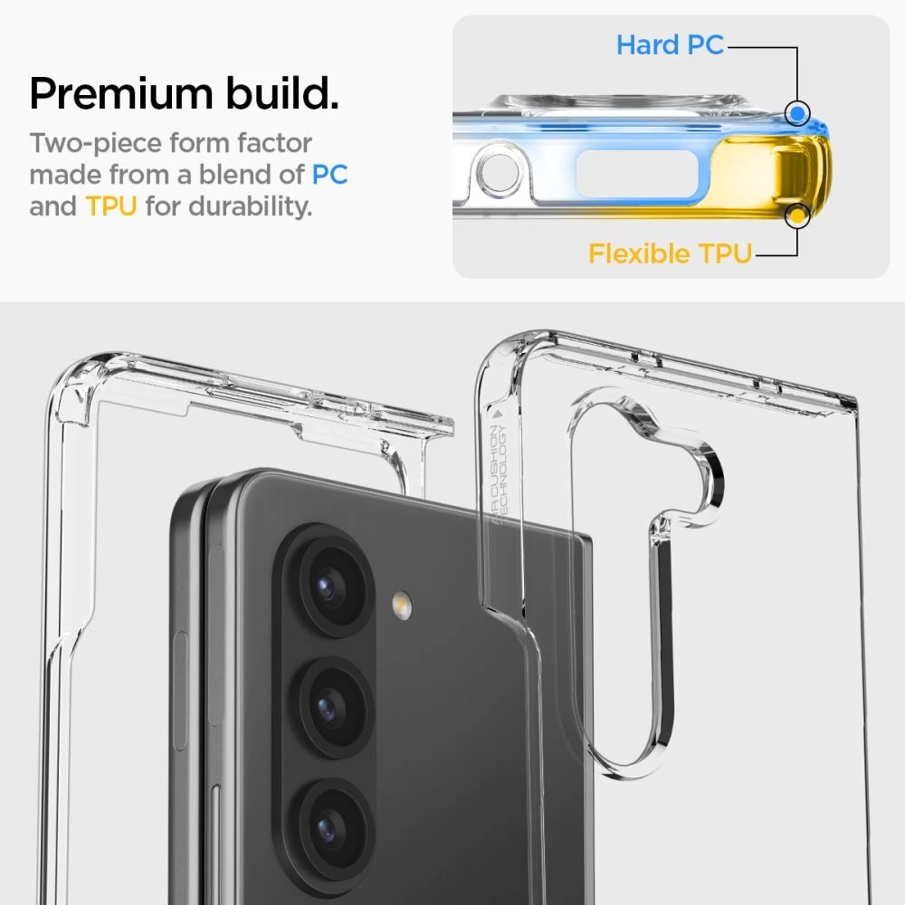 Samsung Galaxy Z Fold 5 case transparent SPIGEN ULTRA HYBRID