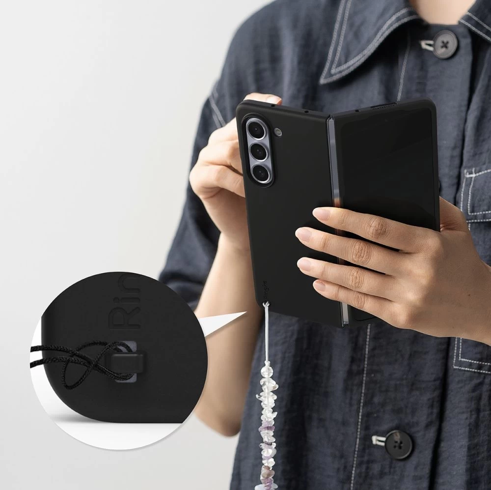 Samsung Galaxy Z Fold 5 case black RINGKE SLIM