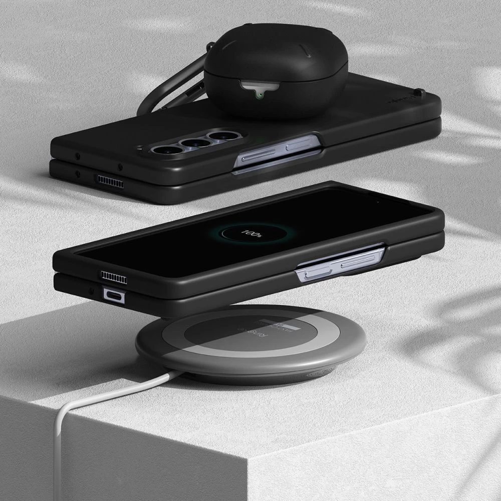Samsung Galaxy Z Fold 5 case black RINGKE SLIM