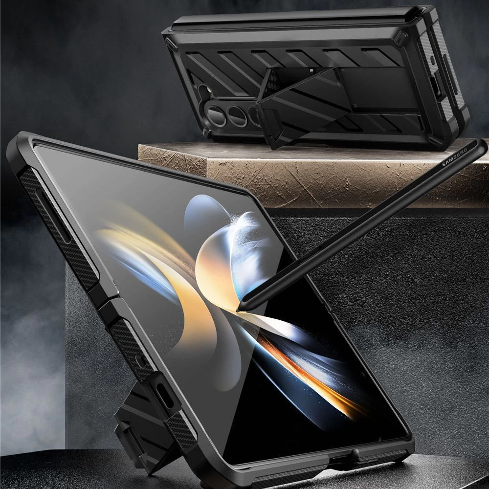 Samsung Galaxy Z Fold 5 case black SUPCASE UNICORN BEETLE