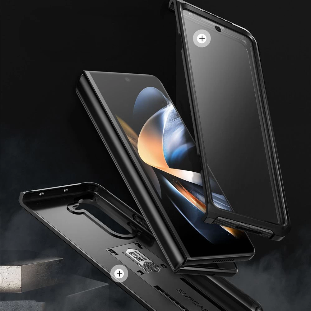 Samsung Galaxy Z Fold 5 case black SUPCASE UNICORN BEETLE