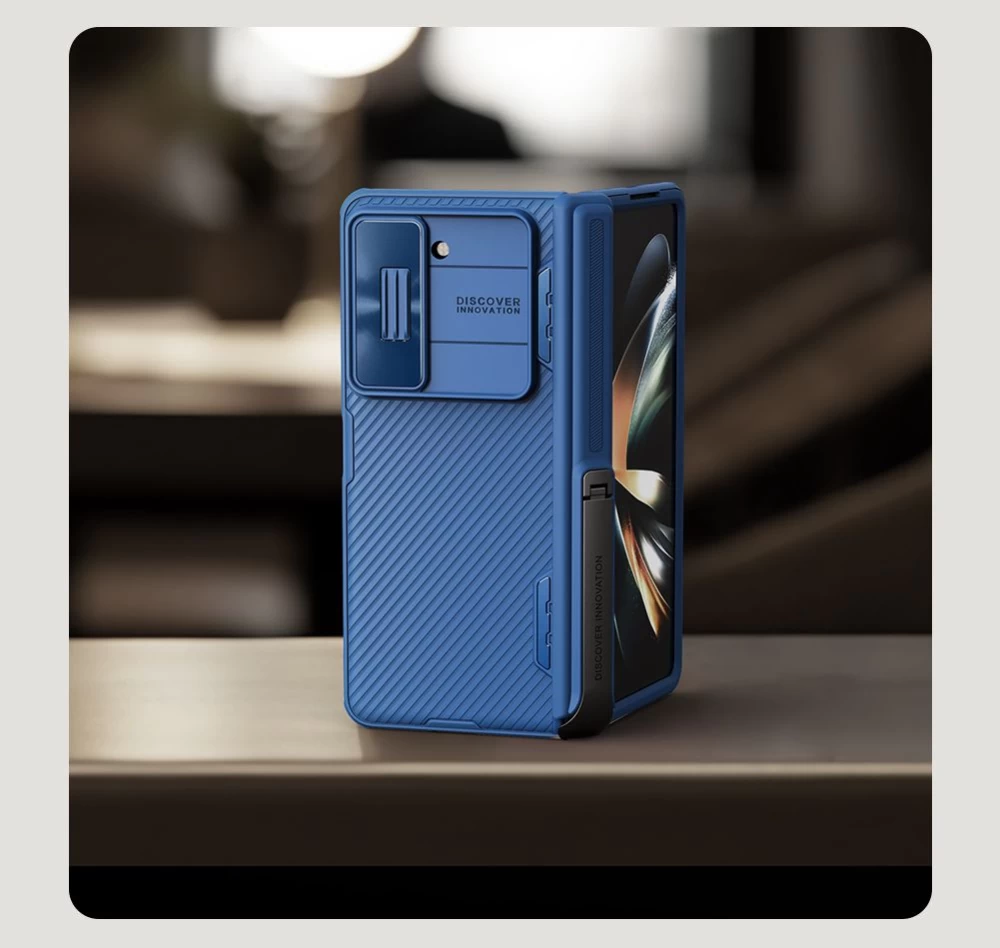 Samsung Galaxy Z Fold 5 case black NILLKIN CAMSHIELD FOLD (BRACKET VERSION)