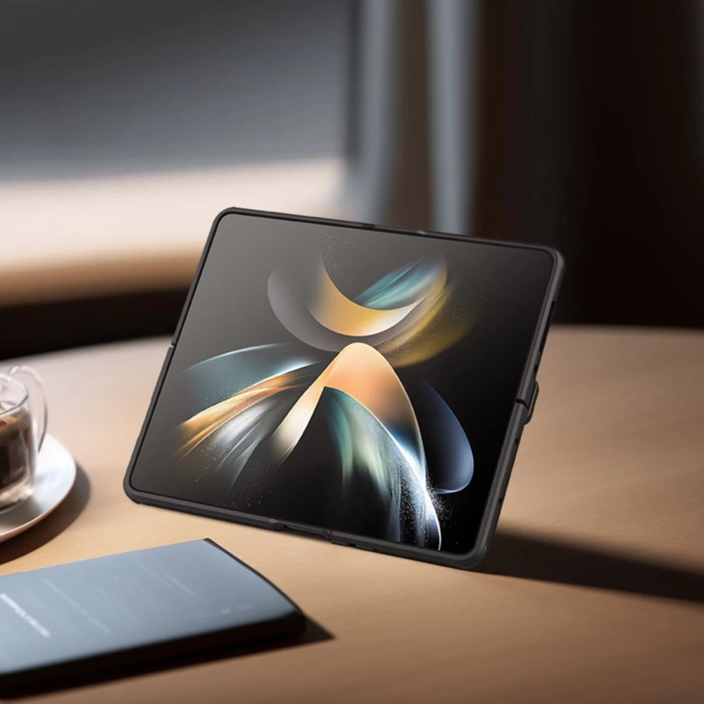 Samsung Galaxy Z Fold 5 ümbris roheline NILLKIN SUPER FROSTED SHIELD (BRACKET VERSION)