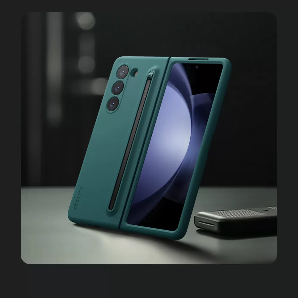 Samsung Galaxy Z Fold 5 ümbris roheline NILLKIN FLEX PURE FOLD (S PEN Version)