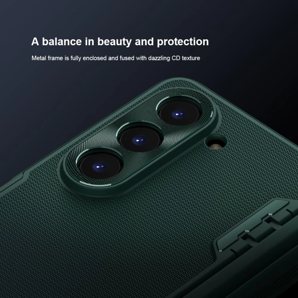 Samsung Galaxy Z Fold 5 ümbris sinine NILLKIN SUPER FROSTED SHIELD (BRACKET VERSION)