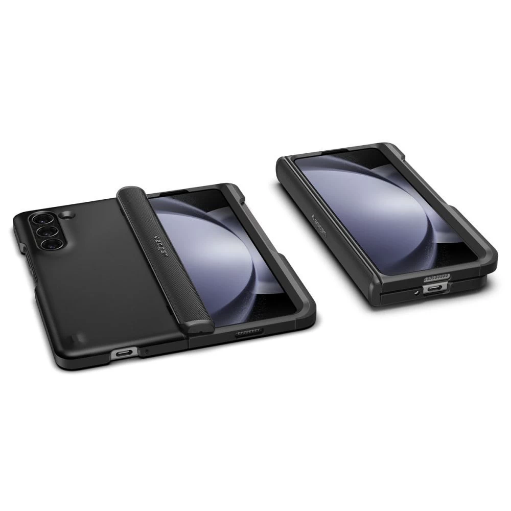 Samsung Galaxy Z Fold 5 ümbris must SPIGEN SLIM ARMOR PRO PEN