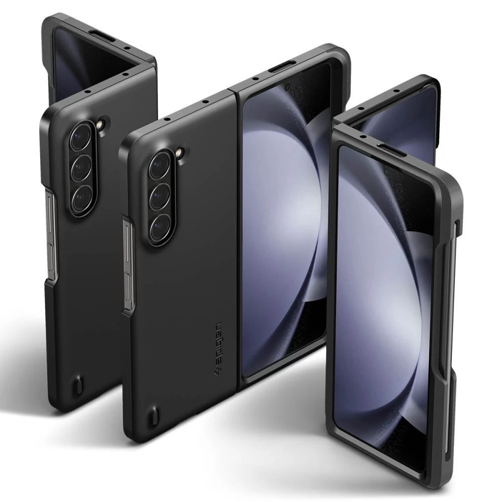 Samsung Galaxy Z Fold 5 ümbris must SPIGEN THIN FIT PEN