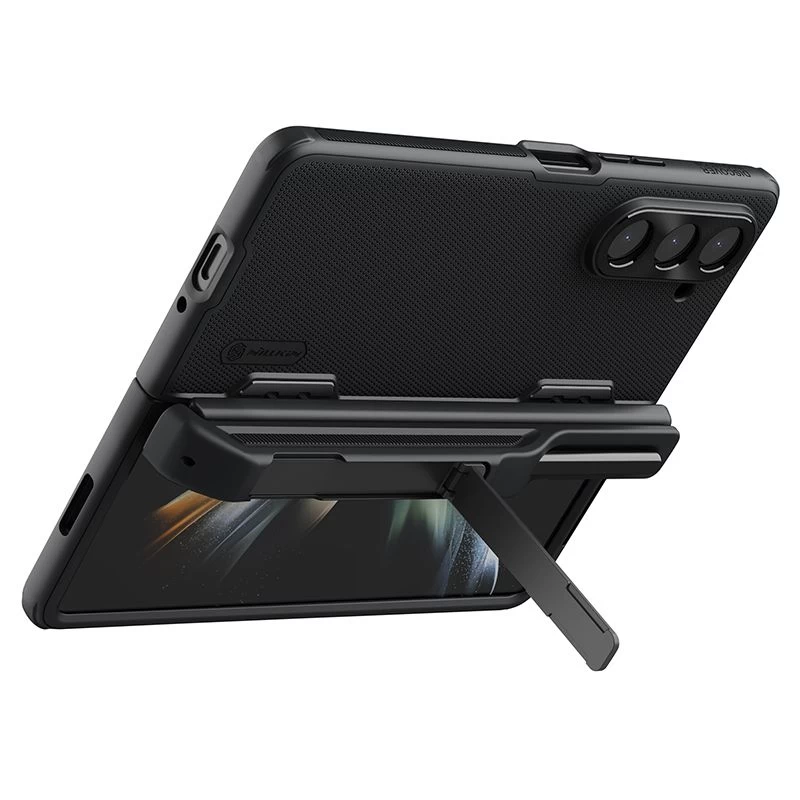 Samsung Galaxy Z Fold 5 case black NILLKIN SUPER FROSTED SHIELD (PEN HOLDER VERSION)