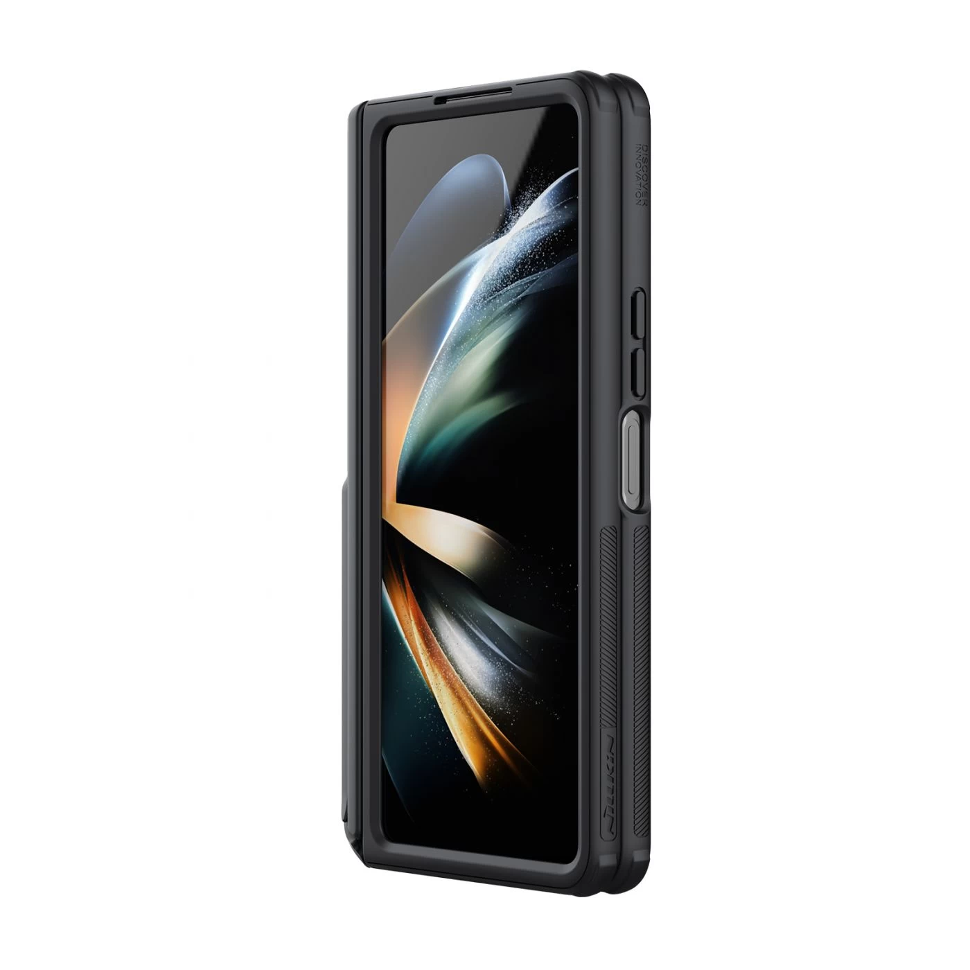 Samsung Galaxy Z Fold 5 case black NILLKIN SUPER FROSTED SHIELD (BRACKET VERSION)