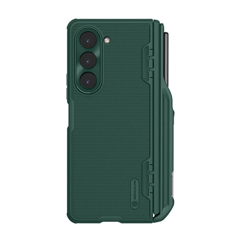Samsung Galaxy Z Fold 5 ümbris roheline NILLKIN SUPER FROSTED SHIELD (PEN HOLDER VERSION)