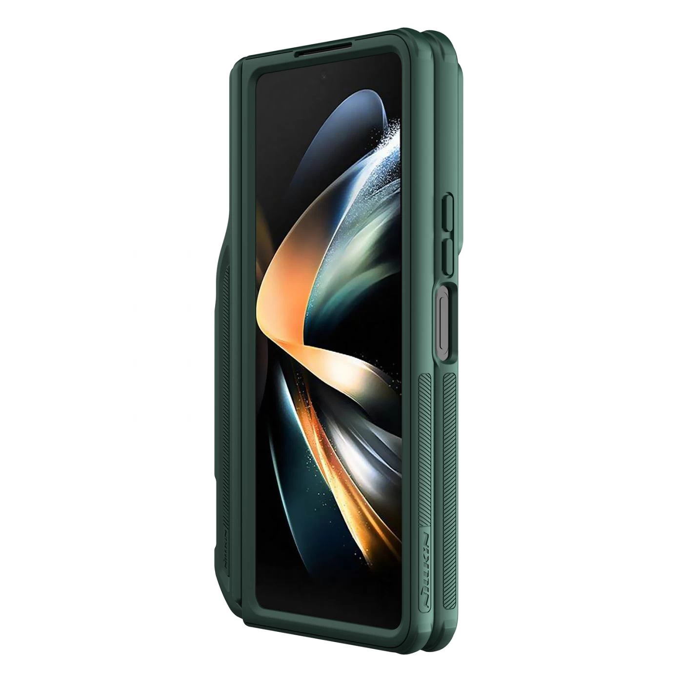 Samsung Galaxy Z Fold 5 ümbris roheline NILLKIN CAMSHIELD FOLD (PEN HOLDER VERSION)