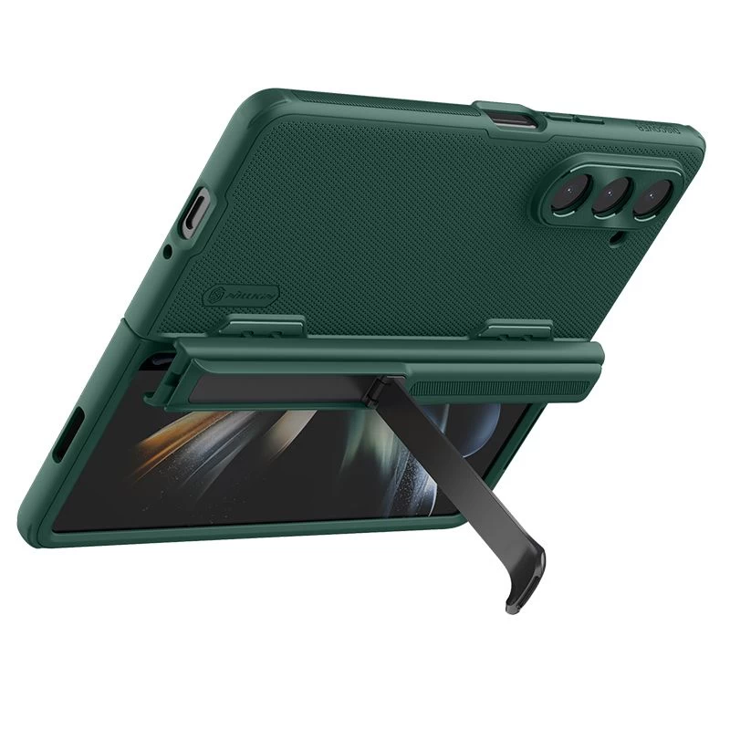 Samsung Galaxy Z Fold 5 ümbris roheline NILLKIN SUPER FROSTED SHIELD (BRACKET VERSION)