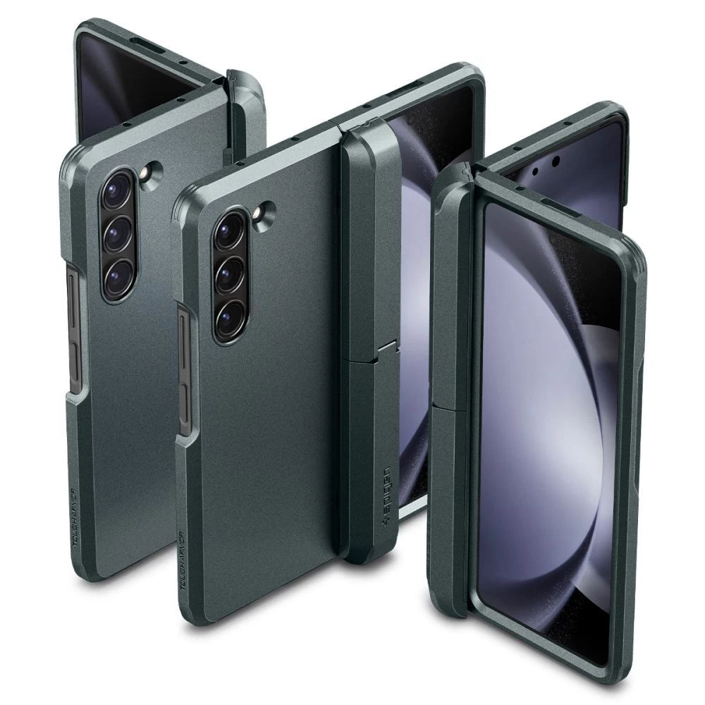 Samsung Galaxy Z Fold 5 ümbris roheline SPIGEN TOUGH ARMOR PRO PEN
