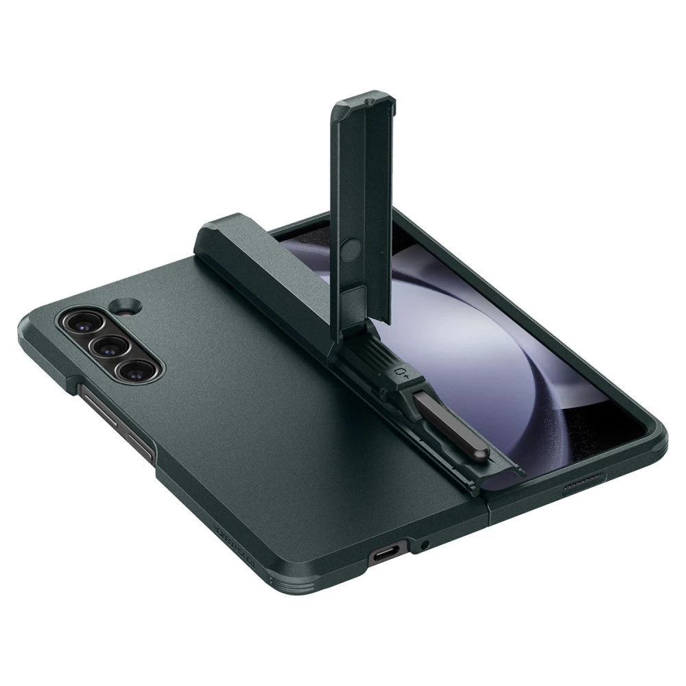 Samsung Galaxy Z Fold 5 ümbris roheline SPIGEN TOUGH ARMOR PRO PEN