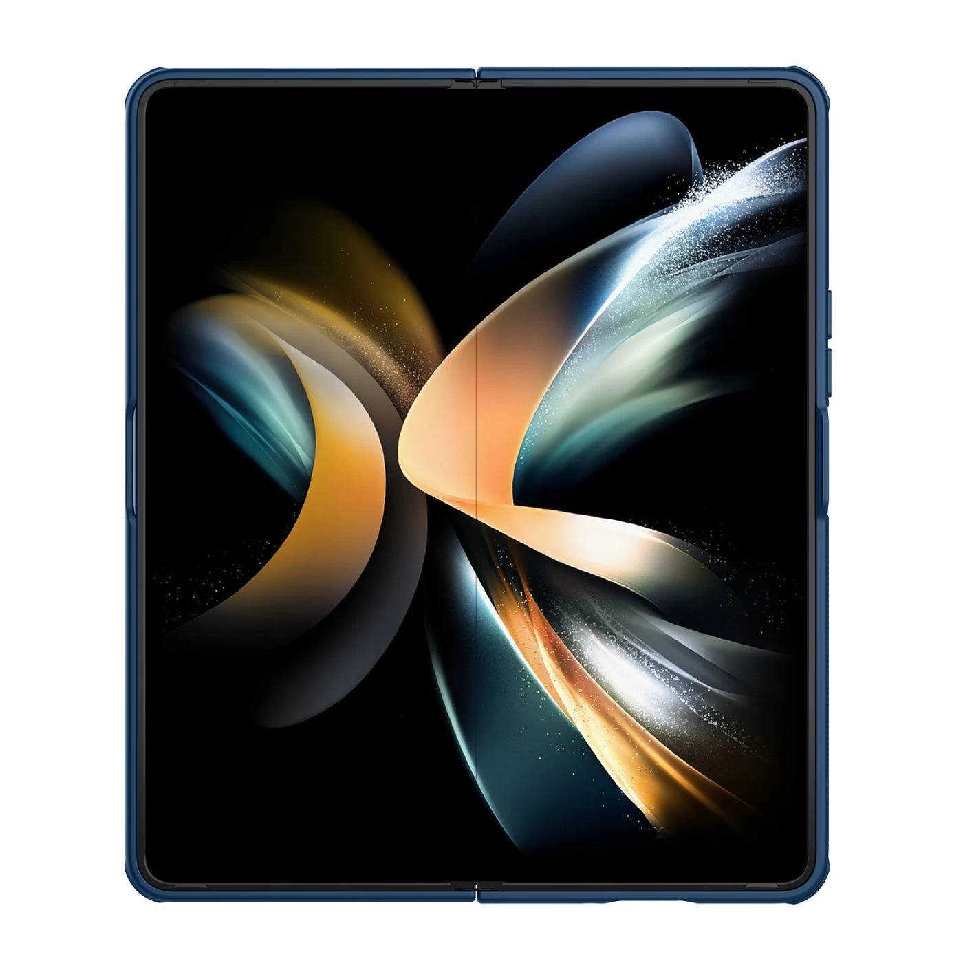 Samsung Galaxy Z Fold 5 ümbris sinine NILLKIN CAMSHIELD FOLD (PEN HOLDER VERSION)