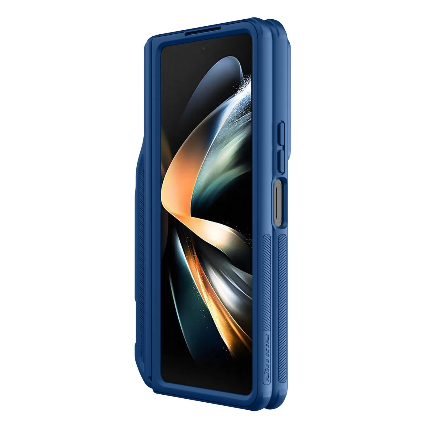Samsung Galaxy Z Fold 5 ümbris sinine NILLKIN CAMSHIELD FOLD (PEN HOLDER VERSION)