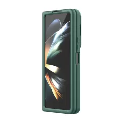 Samsung Galaxy Z Fold 5 ümbris roheline NILLKIN CAMSHIELD SILKY SILICONE (BRACKET VERSION)