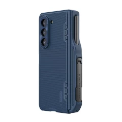 Samsung Galaxy Z Fold 5 case blue NILLKIN SUPER FROSTED SHIELD (PEN HOLDER VERSION)
