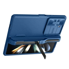 Samsung Galaxy Z Fold 5 ümbris sinine NILLKIN CAMSHIELD FOLD (PEN HOLDER VERSION)