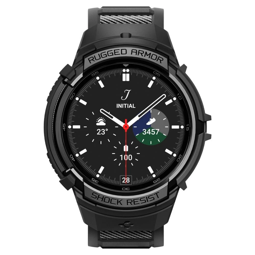 Samsung Galaxy Watch 6 Classic siksniņa melns SPIGEN RUGGED ARMOR ”PRO” (43 MM)