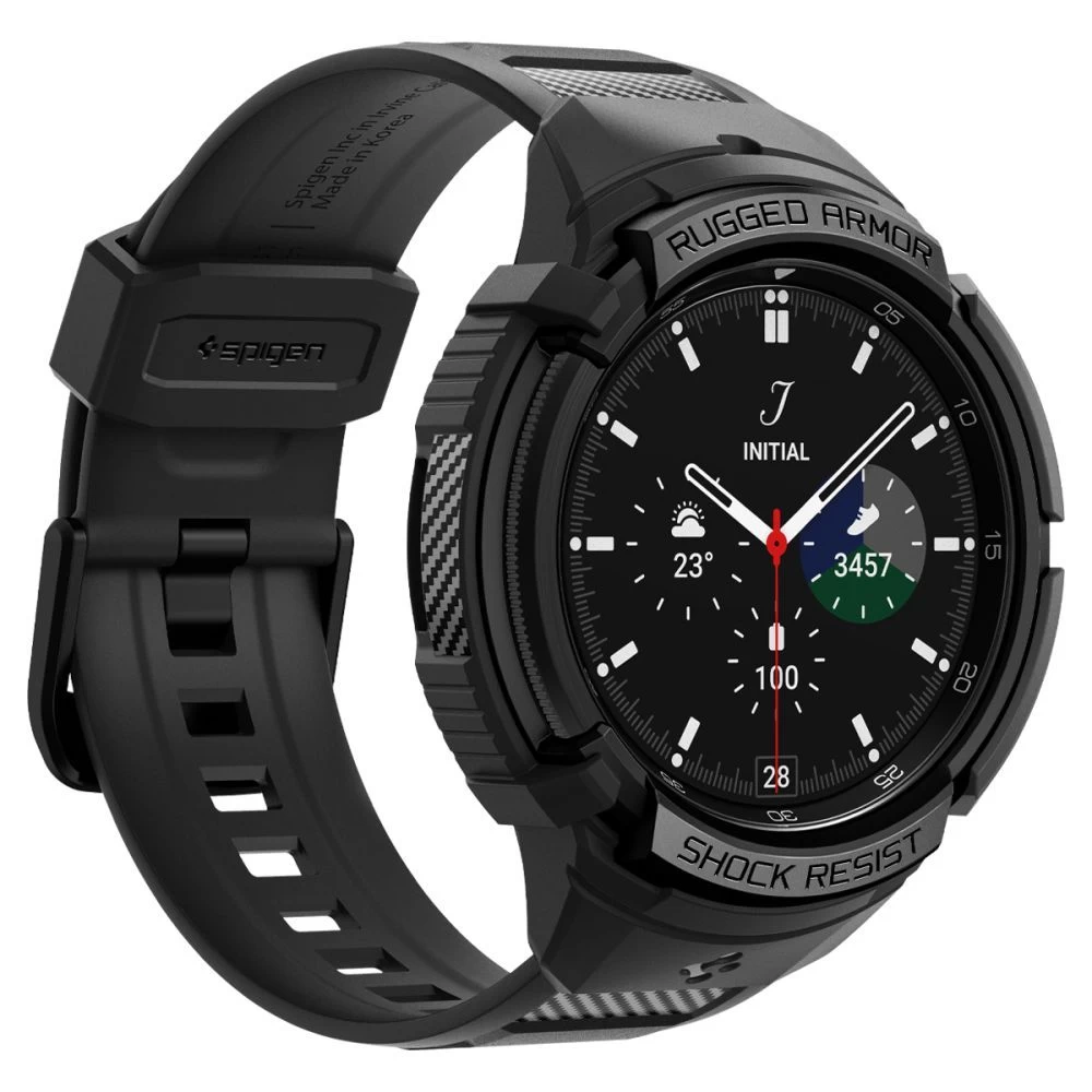 Samsung Galaxy Watch 6 Classic siksniņa melns SPIGEN RUGGED ARMOR ”PRO” (43 MM)