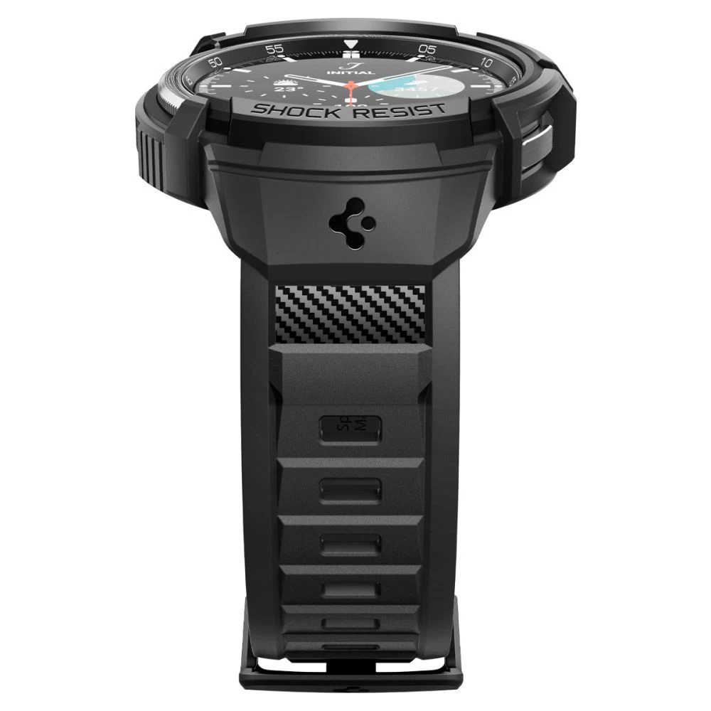 Samsung Galaxy Watch 6 Classic siksniņa melns SPIGEN RUGGED ARMOR ”PRO” (47 MM)