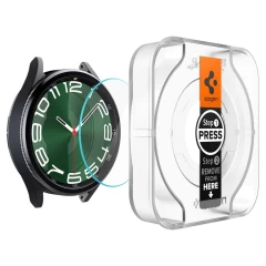 Samsung Galaxy Watch 6 Classic näytönsuojalasi  SPIGEN GLAS.TR ”EZ-FIT” 2-PACK (47 MM)