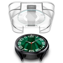 Samsung Galaxy Watch 6 Classic näytönsuojalasi  SPIGEN GLAS.TR ”EZ-FIT” 2-PACK (47 MM)