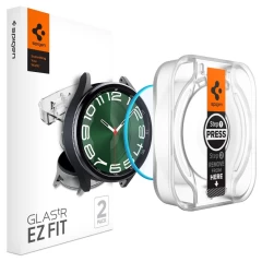 Galaxy Watch Galaxy Watch 6 Classic skärmskydd SPIGEN GLAS.TR ”EZ-FIT” 2-PACK Samsung Galaxy Watch 6 Classic (47 MM)