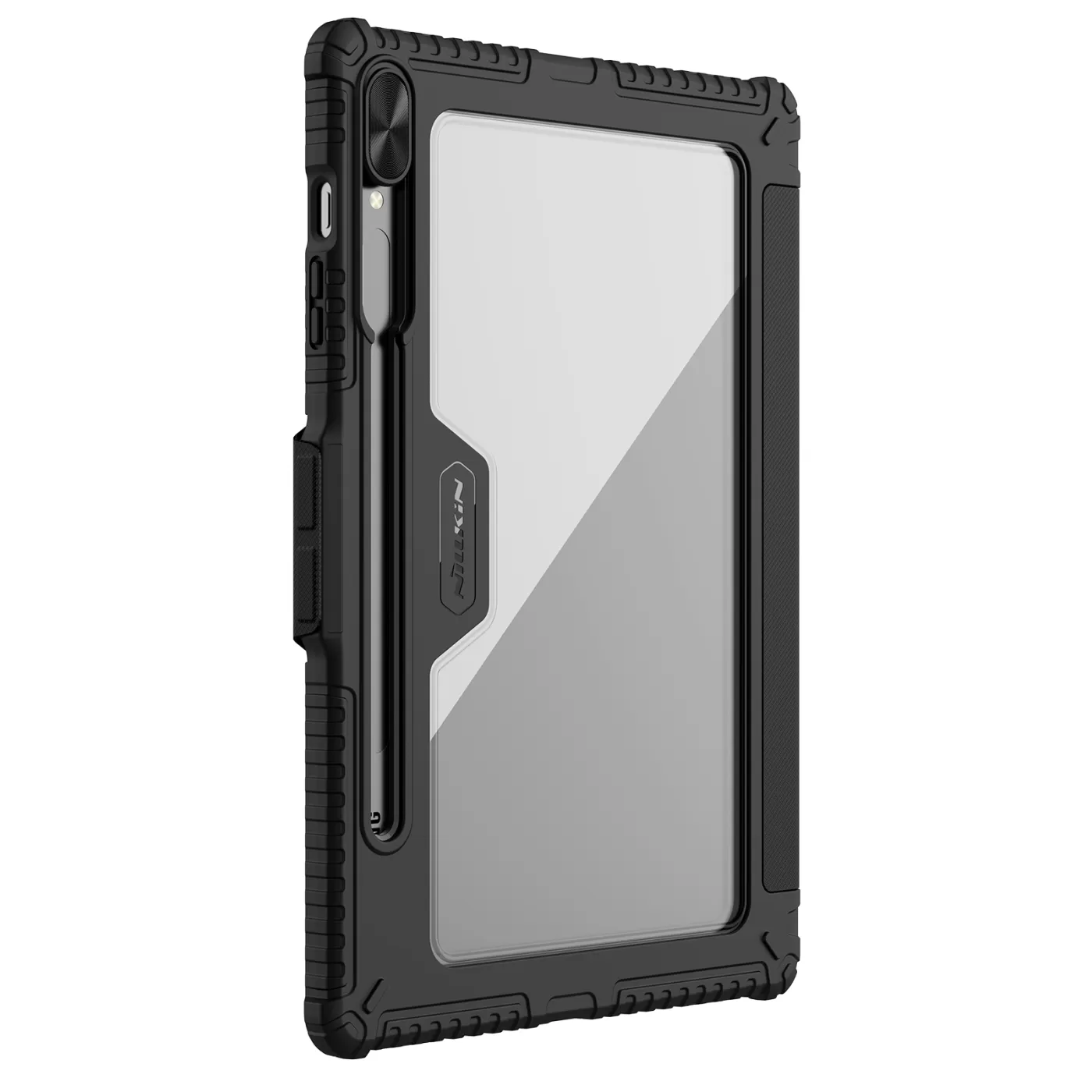 Samsung Galaxy Tab S9 Plus чехол для планшетa черный NILLKIN BUMPER LEATHER PRO