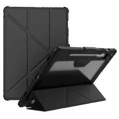 Samsung Galaxy Tab S9 Plus чехол для планшетa черный NILLKIN BUMPER LEATHER PRO