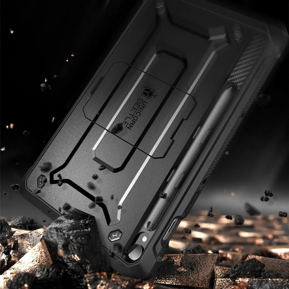 Samsung Galaxy Tab S9 tablet suojakuori, suojakotelo musta SUPCASE UNICORN BEETLE PRO 11.0