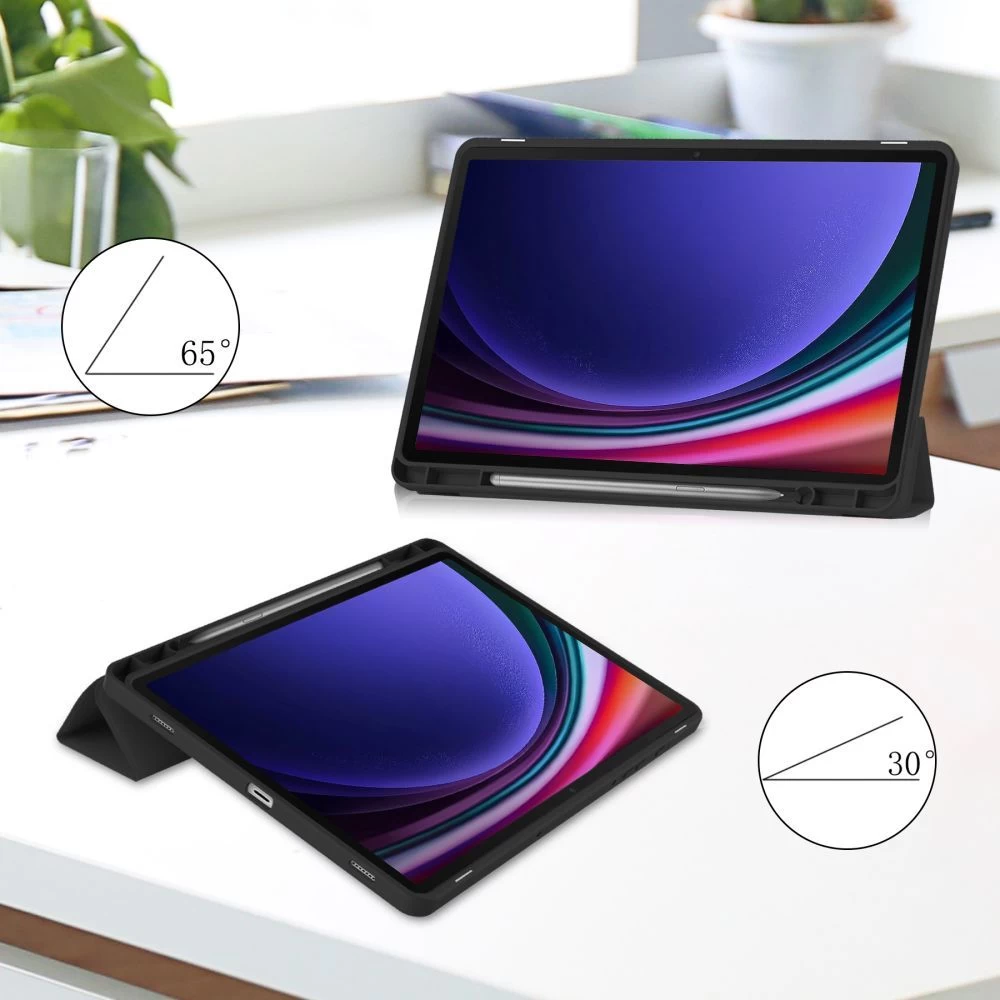 Samsung Galaxy Tab S9 maciņš melns TECH-PROTECT SC PEN (11.0)
