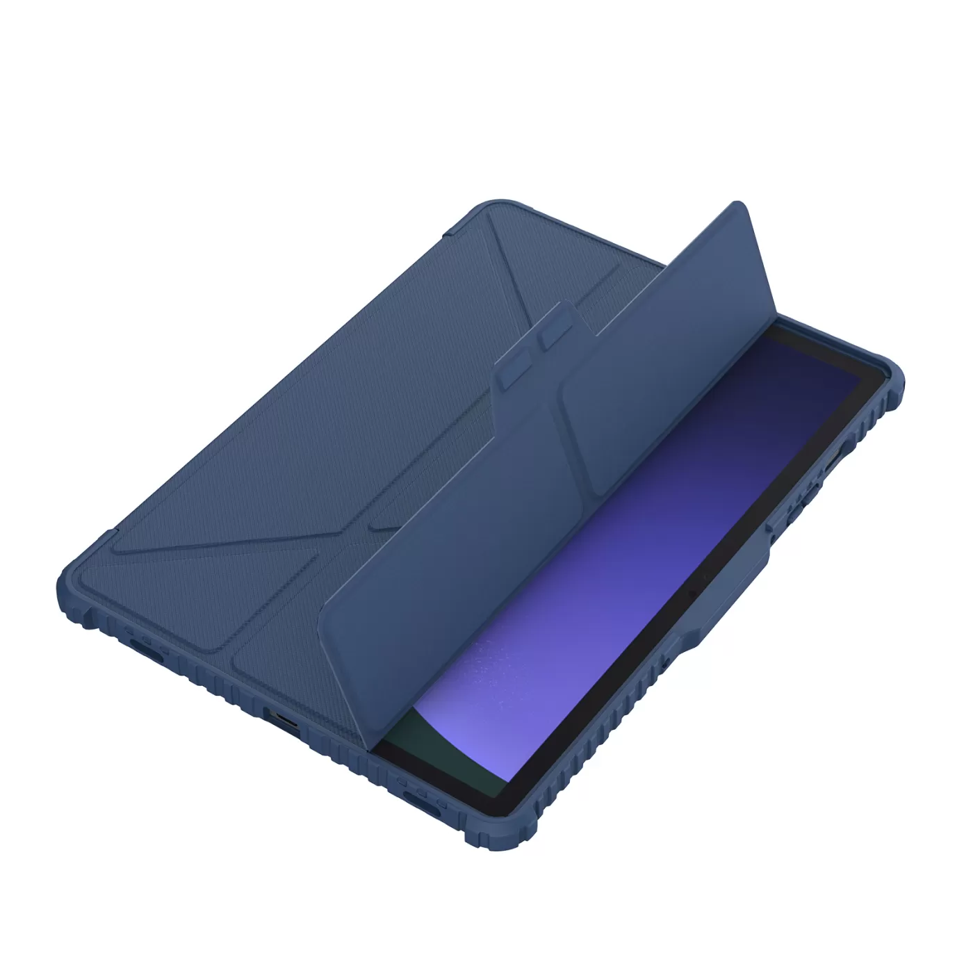 Samsung Galaxy Tab S9 maciņš zils NILLKIN BUMPER LEATHER PRO
