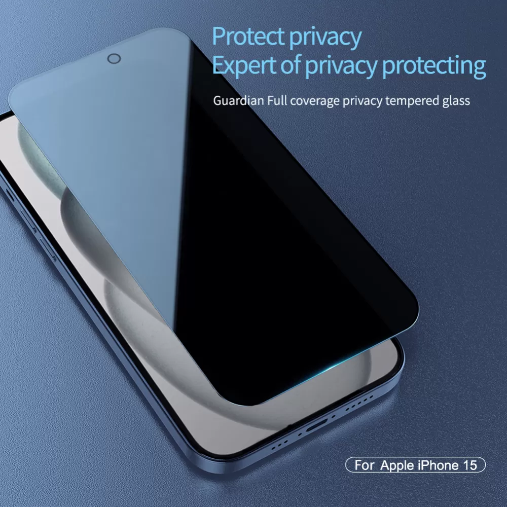Apple iPhone 15 panssarilasi  NILLKIN GUARDIAN PRIVACY