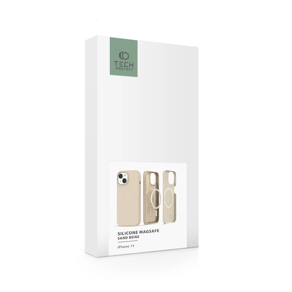 Apple iPhone 15 dėklas  TECH-PROTECT SILICONE MAGSAFE