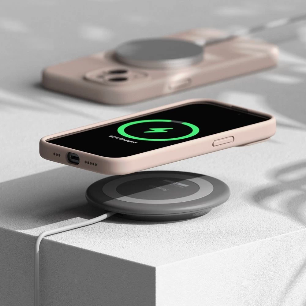 Apple iPhone 15 dėklas  RINGKE SILICONE MAGNETIC MAGSAFE