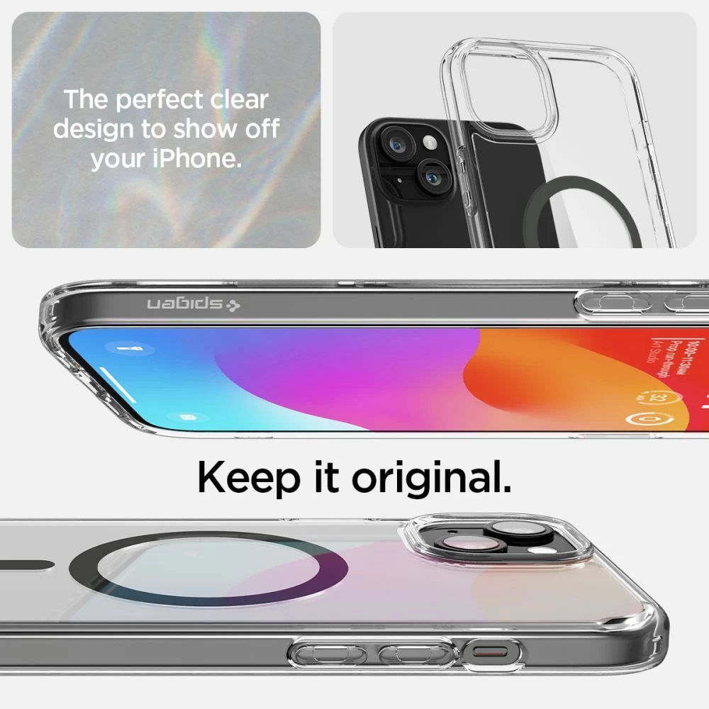 Apple iPhone 15 dėklas  SPIGEN ULTRA HYBRID MAG MAGSAFE