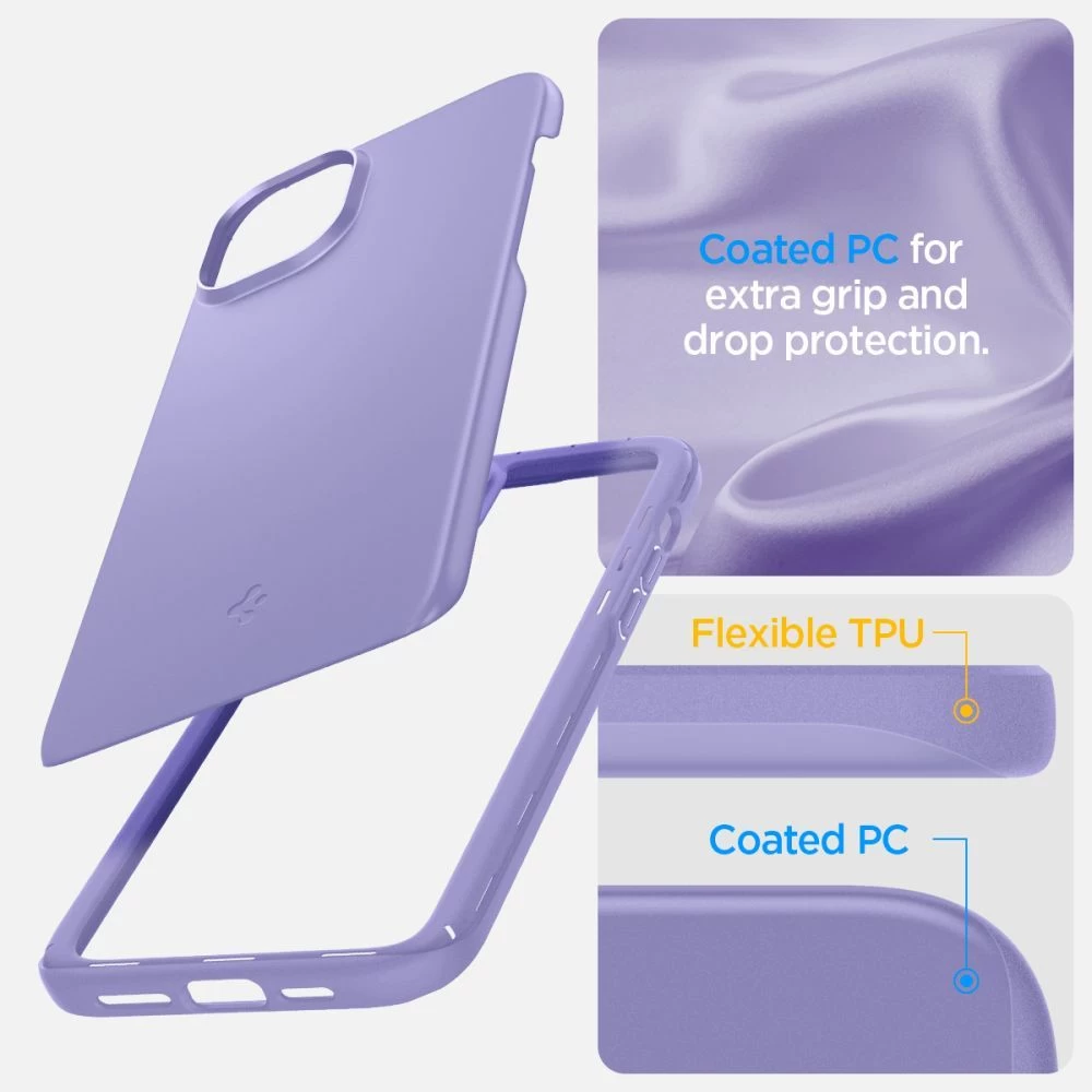 Apple iPhone 15 dėklas  SPIGEN THIN FIT