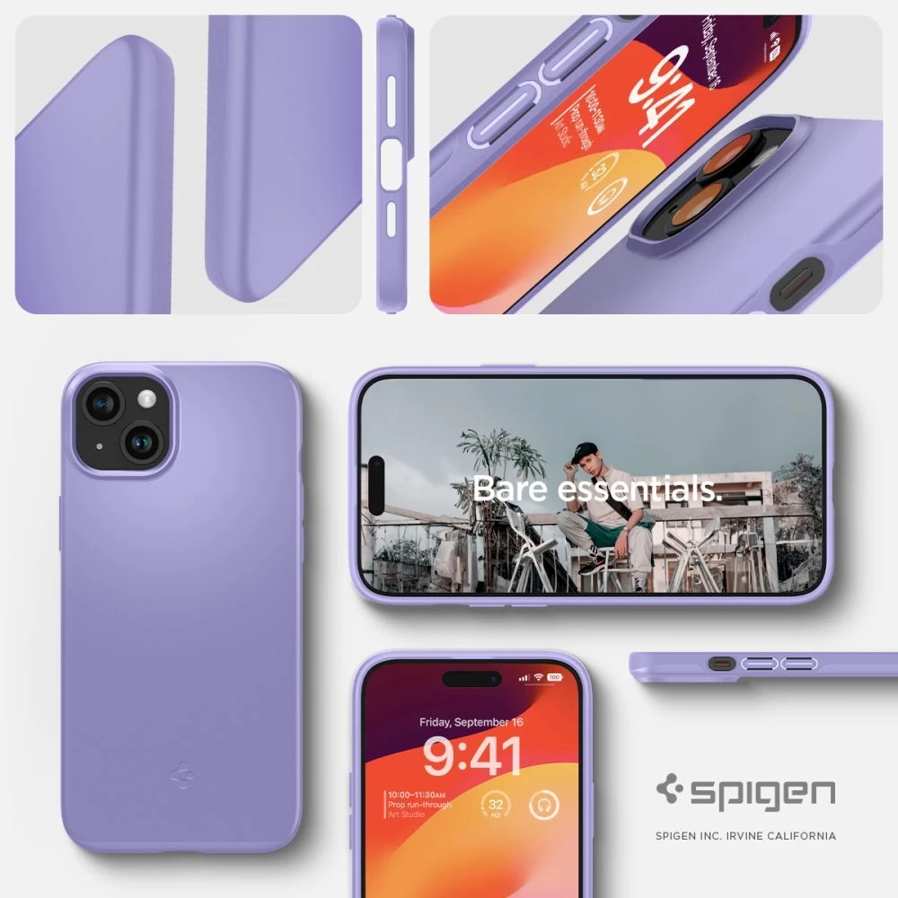 Apple iPhone 15 dėklas  SPIGEN THIN FIT
