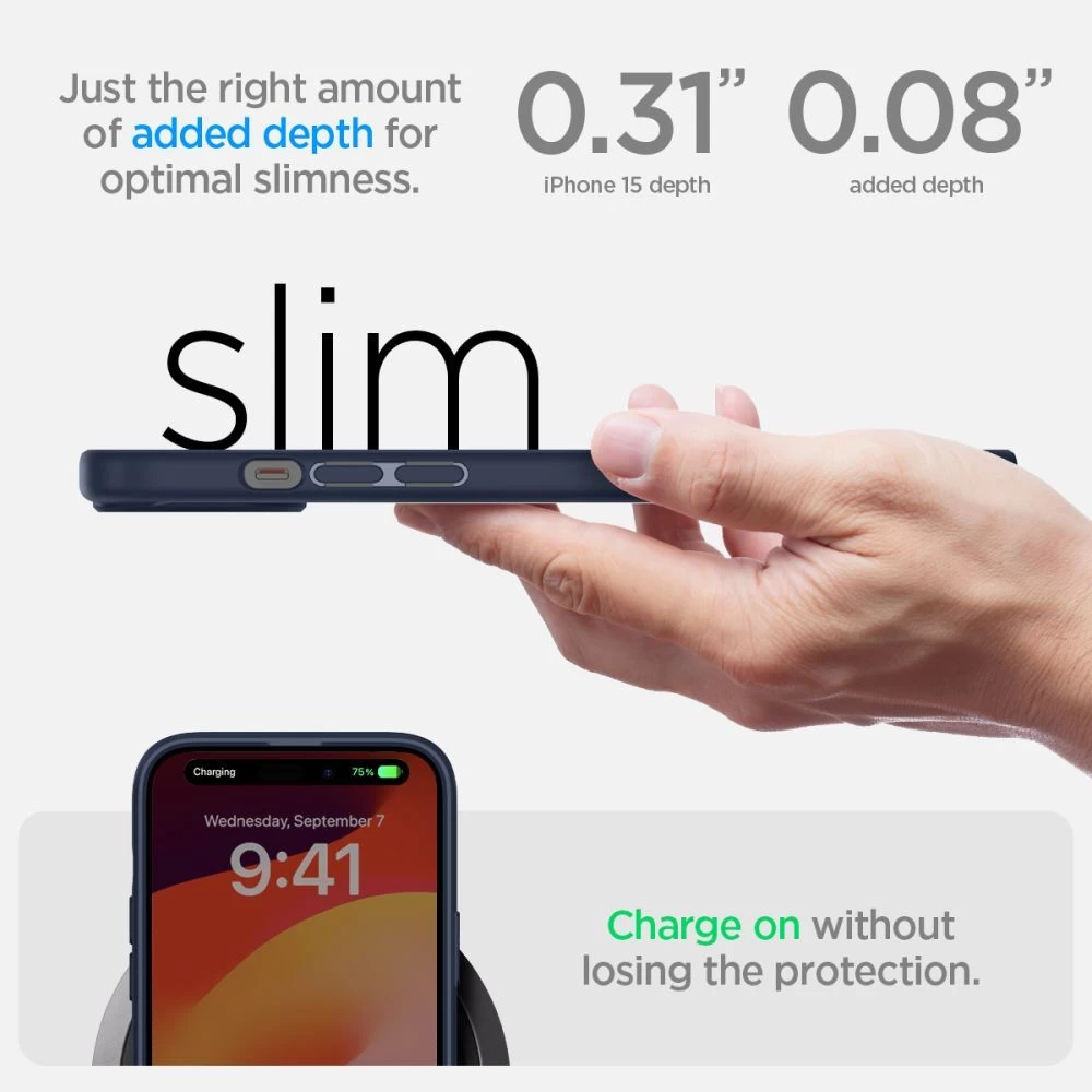 Apple iPhone 15 dėklas  SPIGEN ULTRA HYBRID