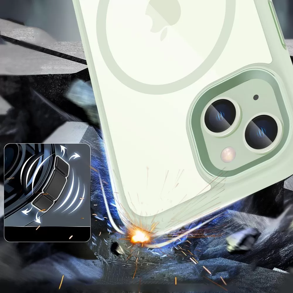 Apple iPhone 15 dėklas  TECH-PROTECT MAGMAT MAGSAFE