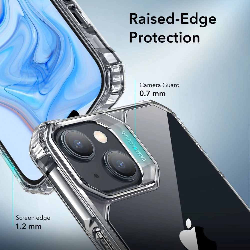 Apple iPhone 15 suojakuori läpinäkyvä ESR AIR ARMOR