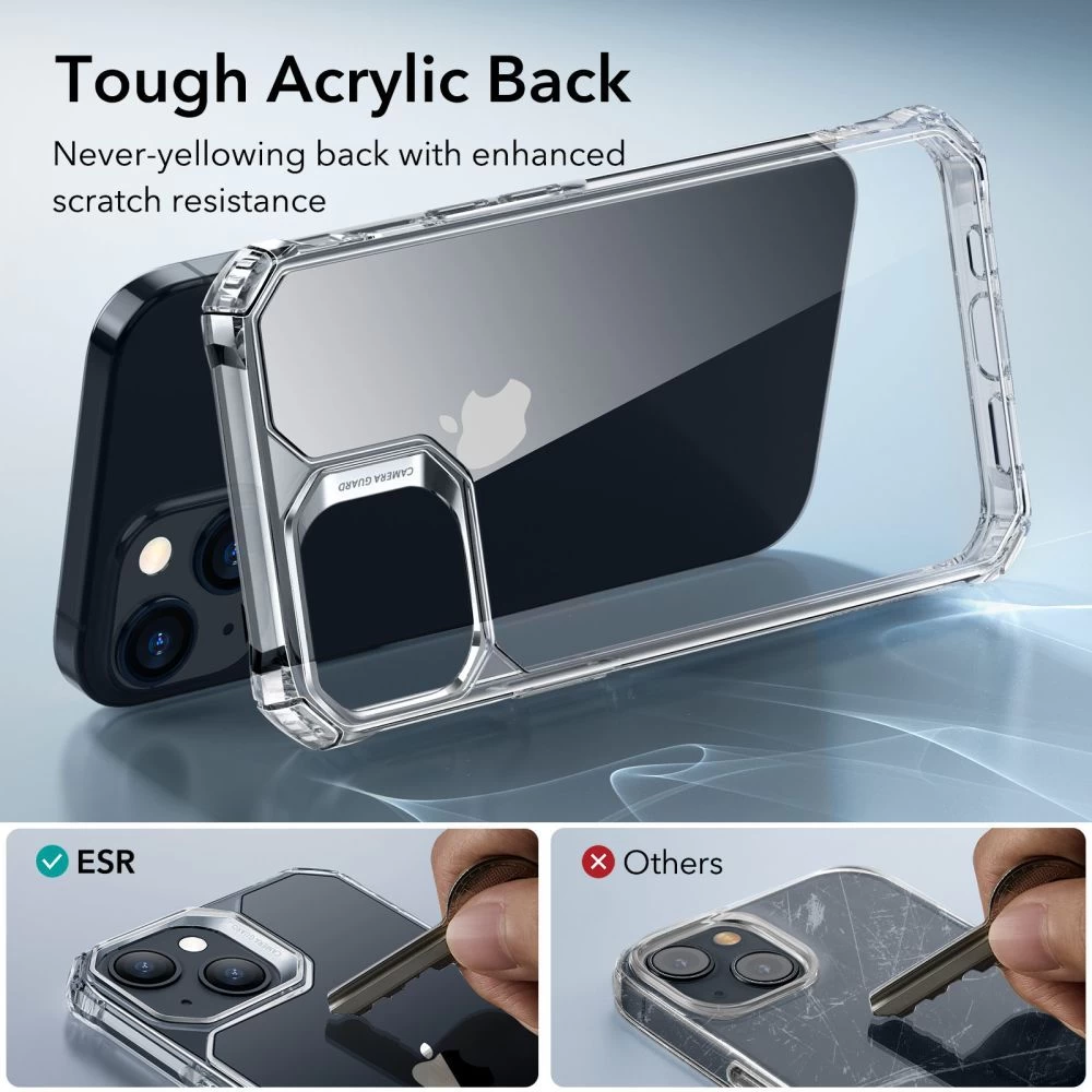 Apple iPhone 15 suojakuori läpinäkyvä ESR AIR ARMOR